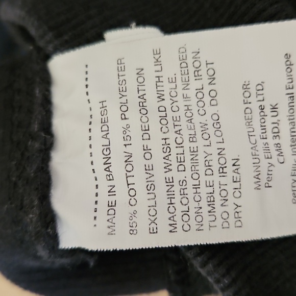 Penguin Original Sticker Pete Crew Neck Fleece Navy Blue Sweatshirt Sz M Mens - Picture 3 of 6